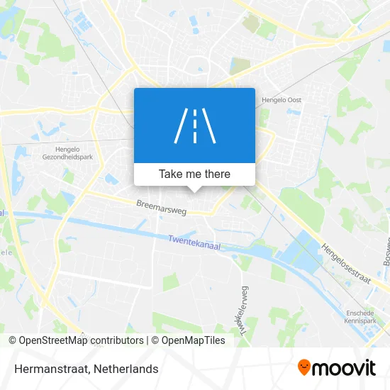Hermanstraat map
