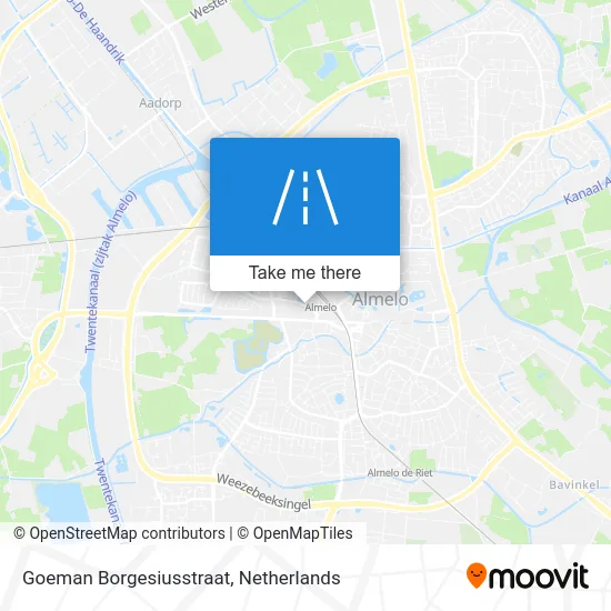 Goeman Borgesiusstraat map