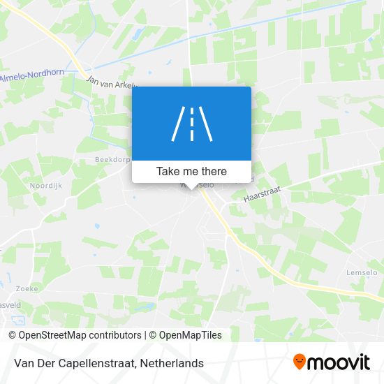Van Der Capellenstraat map