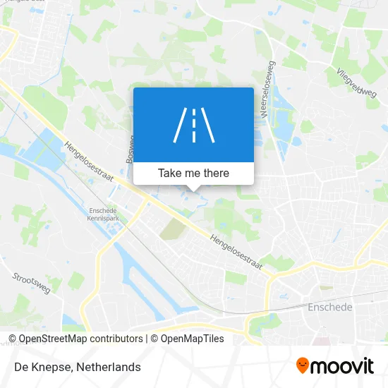 De Knepse map