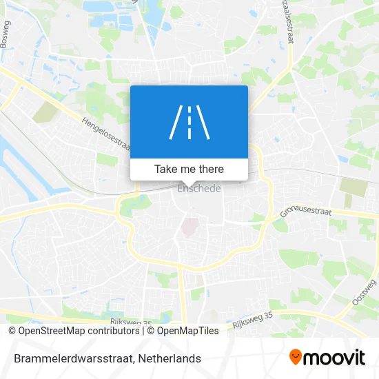 Brammelerdwarsstraat map