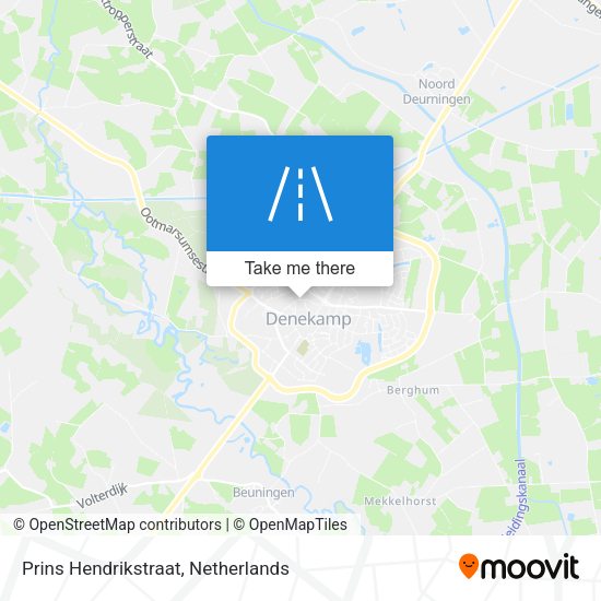 Prins Hendrikstraat map