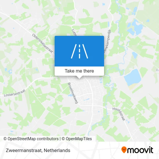 Zweermanstraat map