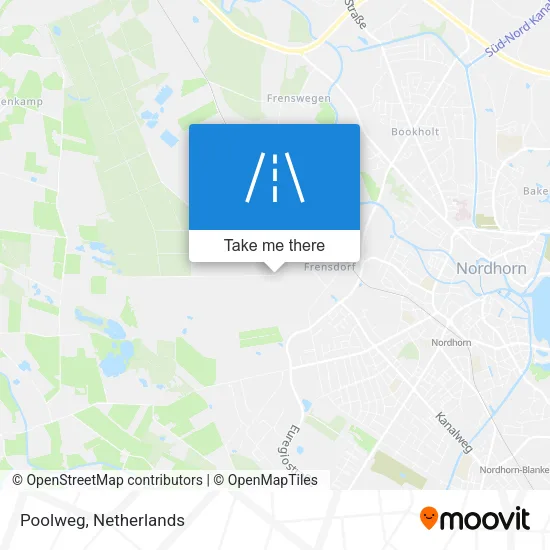 Poolweg map