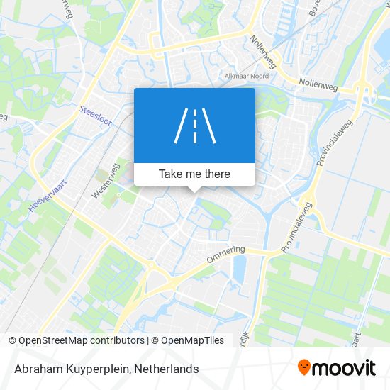 Abraham Kuyperplein map