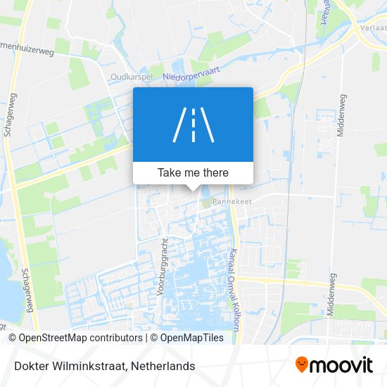 Dokter Wilminkstraat map