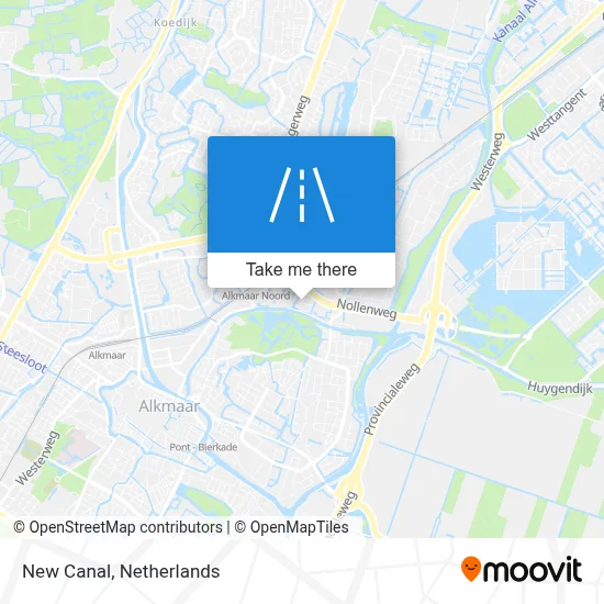 Nieuwe Vaart map