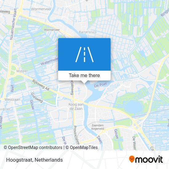 Hoogstraat map