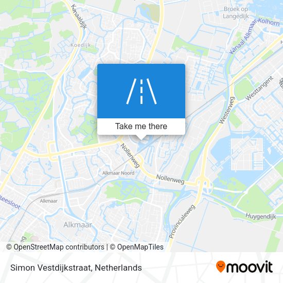 Simon Vestdijkstraat map