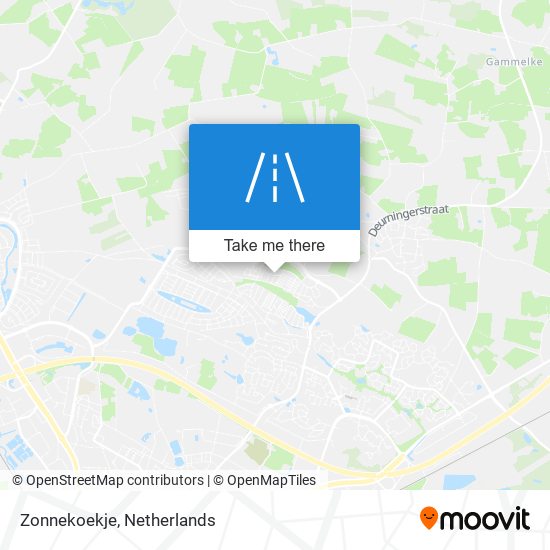 Zonnekoekje map