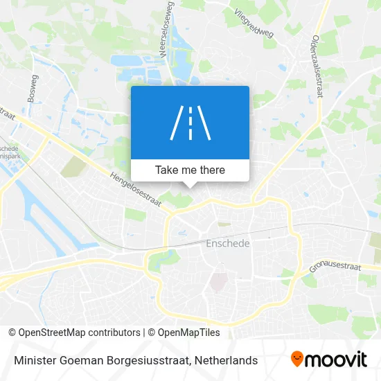 Minister Goeman Borgesiusstraat map