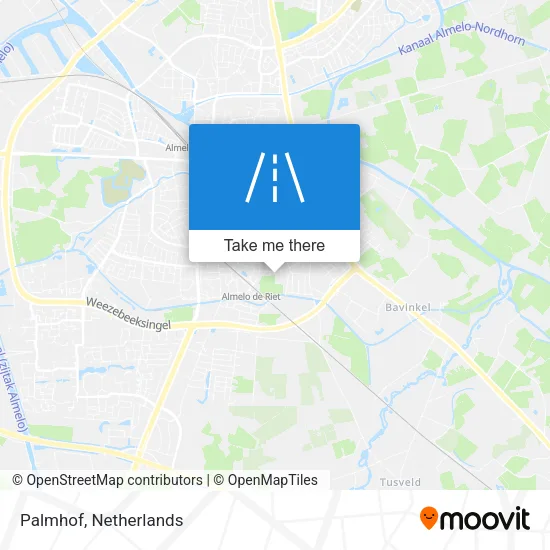 Palmhof map