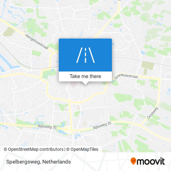 Spelbergsweg map
