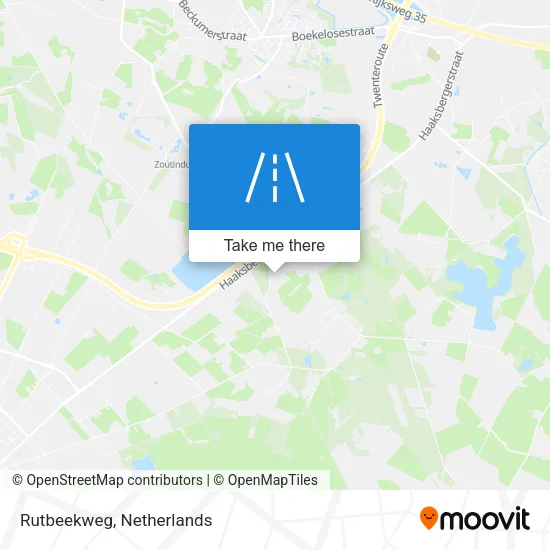Rutbeekweg Karte