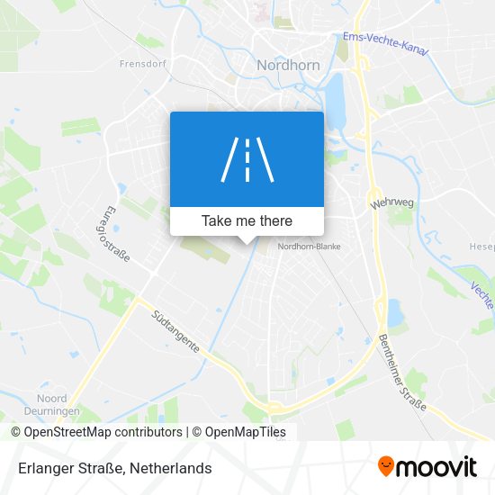 Erlanger Straße map