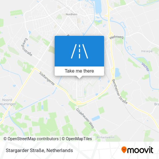 Stargarder Straße map