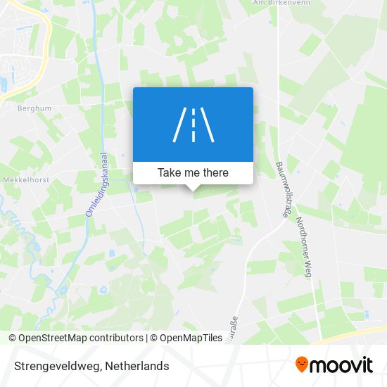 Strengeveldweg map