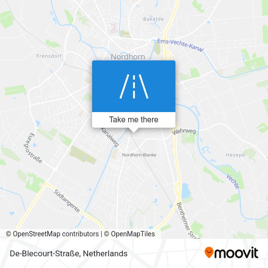 De-Blecourt-Straße map
