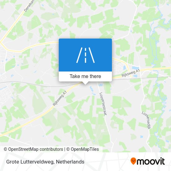 Grote Lutterveldweg map