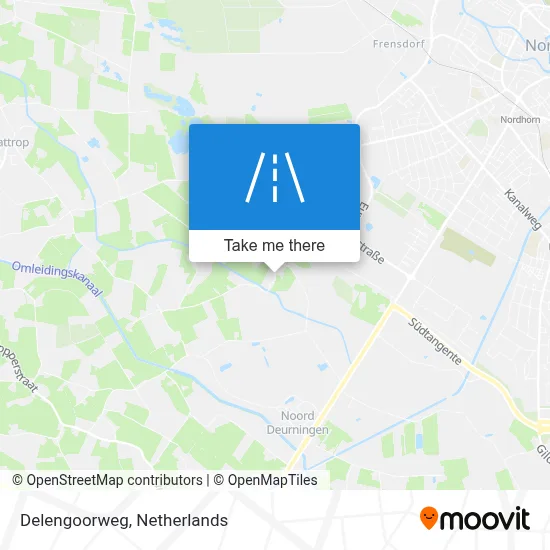 Delengoorweg Karte
