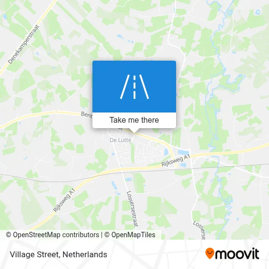 Dorpstraat map