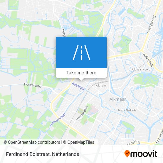 Ferdinand Bolstraat map