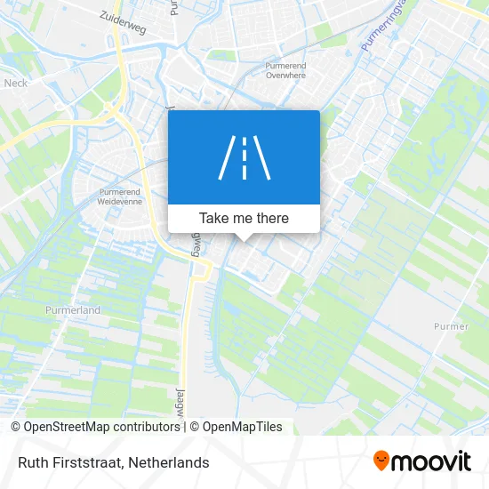 Ruth Firststraat Karte