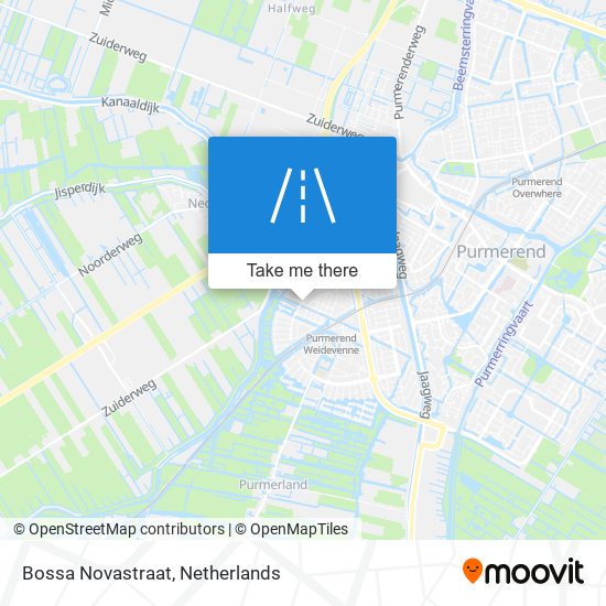 Bossa Novastraat Karte