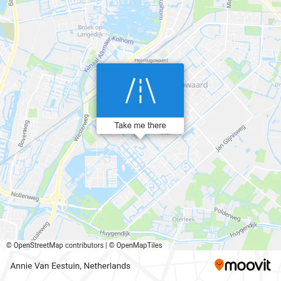 Annie Van Eestuin map