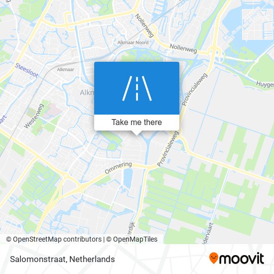 Salomonstraat map