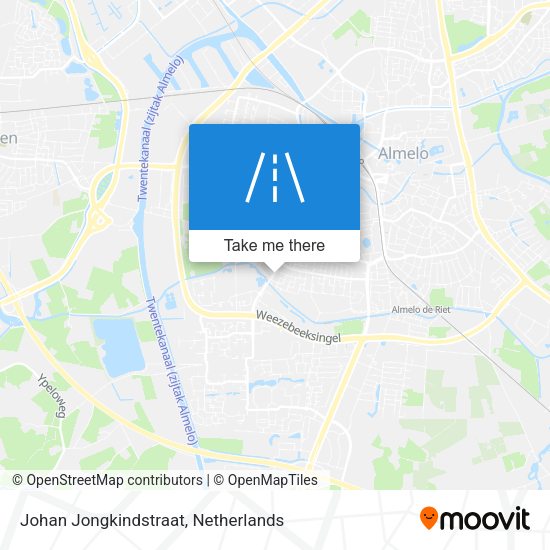 Johan Jongkindstraat map