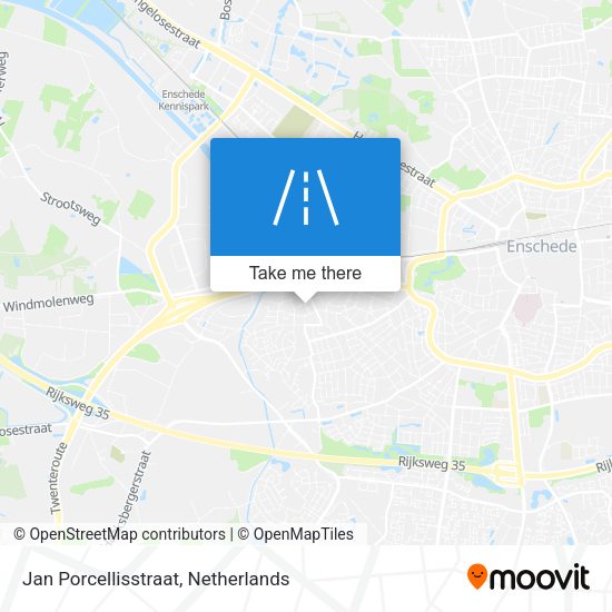 Jan Porcellisstraat map