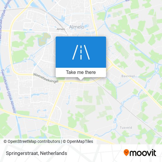 Springerstraat map