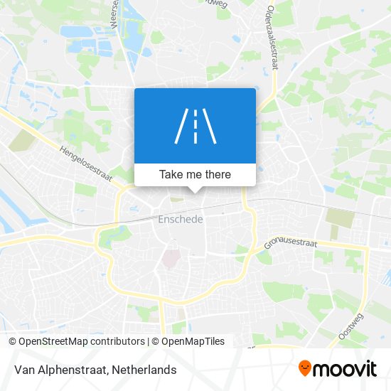 Van Alphenstraat Karte