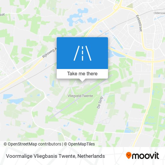 Voormalige Vliegbasis Twente map