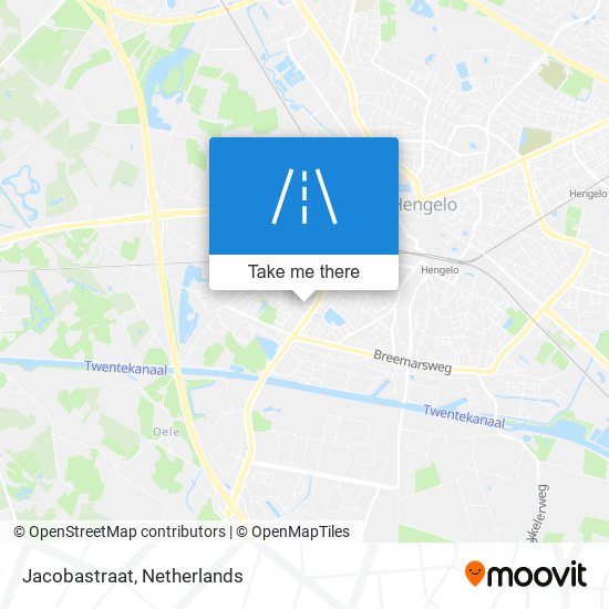 Jacobastraat map