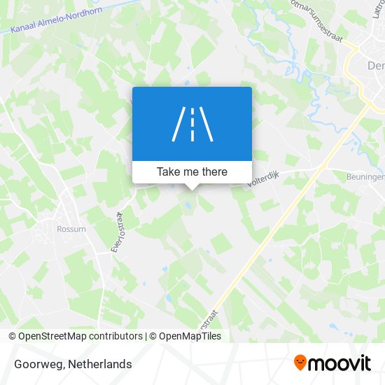 Goorweg map