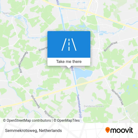 Semmekrotsweg Karte