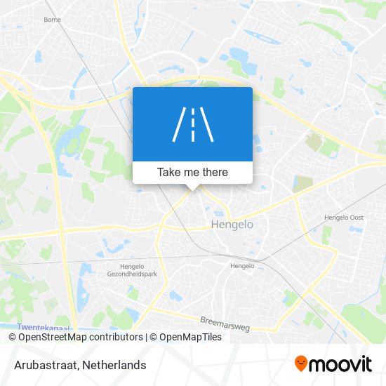 Arubastraat map