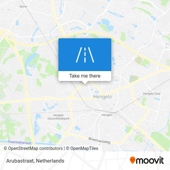 Arubastraat map