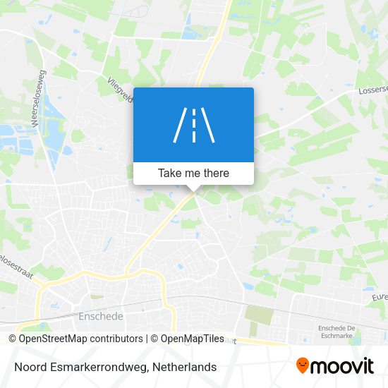 Noord Esmarkerrondweg map