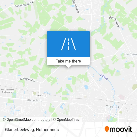 Glanerbeekweg map