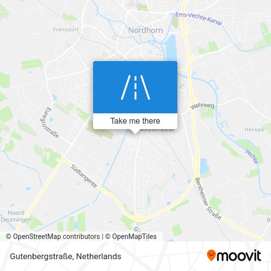 Gutenbergstraße map