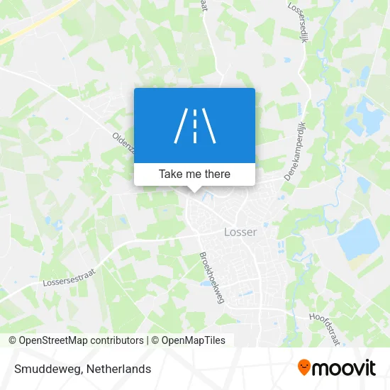 Smuddeweg map