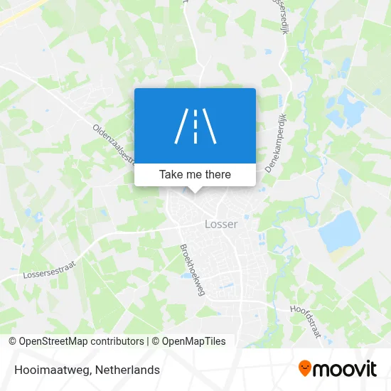 Hooimaatweg map