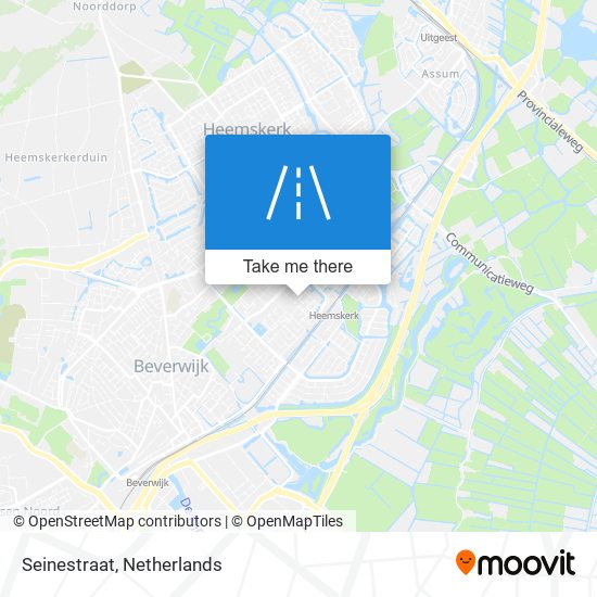 Seinestraat map