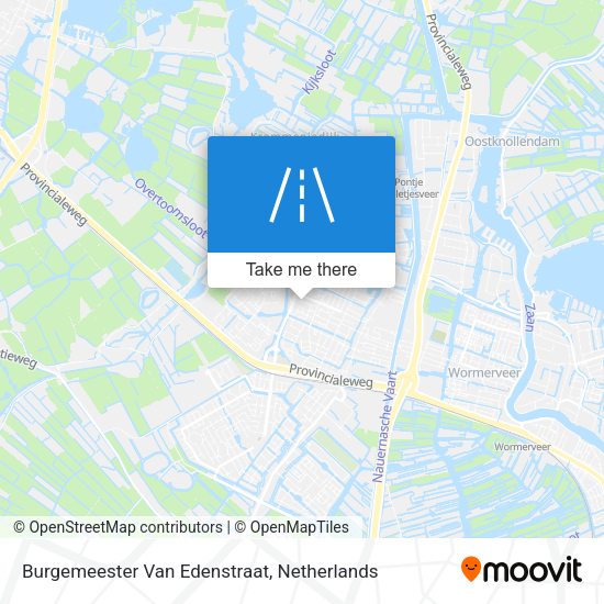 Burgemeester Van Edenstraat map