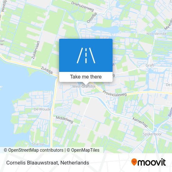 Cornelis Blaauwstraat map