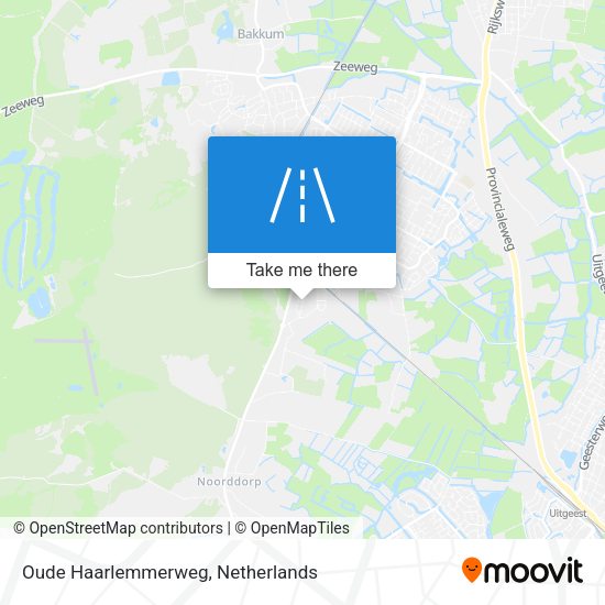 Oude Haarlemmerweg map
