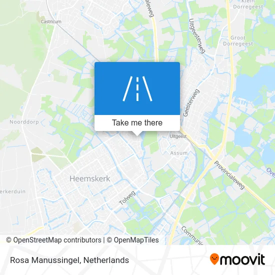 Rosa Manussingel Karte